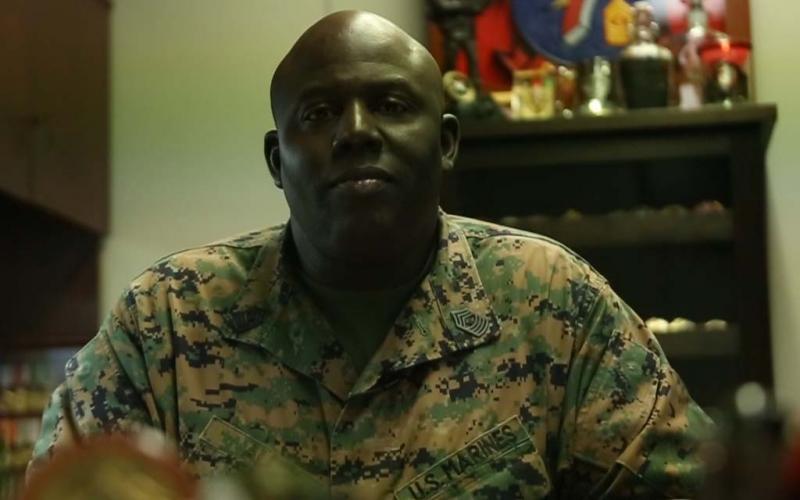 Activeduty marine experiences with a chap